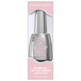 Get a salon-worthy mani at home with Salon Perfect’s One-Step Gel Polish. Professional performance formula combines base coat, top coat & color in an optimized brush-on application that cures in 1 minute with our compatible mini UV/LED lamp (sold separately). One step but no corners cut! Super-glossy, plumping salon finish with chip resistant wear comes in an array of coveted shades and eye-catching viral effects.