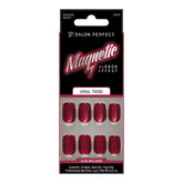 SP NAIL 419 MAGNETIC CHERRY SHORT SQUOVAL package front displayed