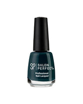 Salon Perfect Professional Nail Lacquer - Deep Teal, High-Shine Finish, Long-Lasting, Bold & Sophisticated Shade.