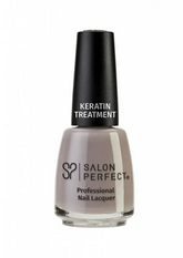 Salon Perfect Keratin Treatment professional nail lacquer in Mauve Mood, designed to strengthen nails while delivering a smooth, glossy finish.