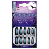 SALON PERFECT NAIL 229 BLACK GREY AURA inside packaging