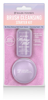 A front view of Salon Perfect Brush Cleaner Starter Kit