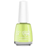 Salon Perfect x Dippin' Dots professional nail lacquer in Banana Split with a glossy finish for vibrant nails.