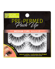 Front view of Salon Perfect Pre-Permed Medium Curl 2 Pack 671 sealed pack