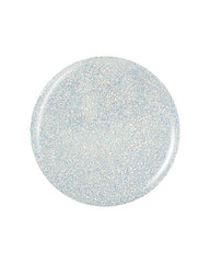 Salon Perfect Nail Lacquer Swatch - Silver Glitter, Multi-Dimensional Sparkle, Glossy Finish, Smooth Application.