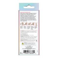 SP NAIL 360 MODERN NOSTALGIA CHERRY MED ALMOND package back.