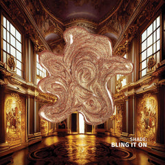 Salon Perfect Flash Nail Lacquer .5oz 435 Bling It On Swatch on Mood board.