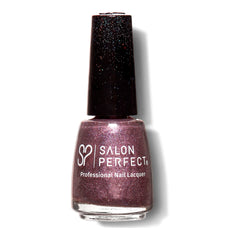 A Front View of Salon Perfect Flash Nail Lacquer .5oz Gliterally Obsessed