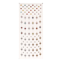 Salon Perfect Nail Art Stickers Starbursts sticker sheet.