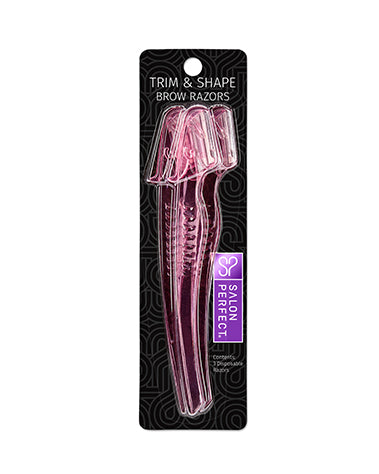 Salon Perfect Trim & Shape Brow Razors ƒ?? Precise, Effortless Grooming