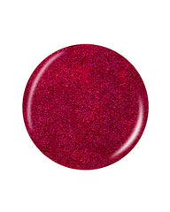 Salon Perfect Nail Lacquer Swatch - Sparkling Red, Shimmer Finish, Smooth & Even Application, Bold & Elegant Look.