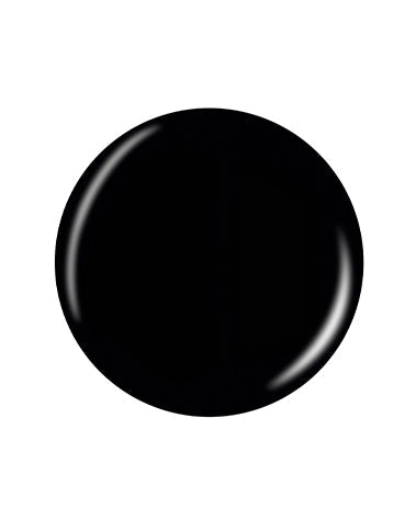 Salon Perfect Nail Lacquer Swatch - Deep Black, Glossy Finish, Smooth & Even Application, Timeless Elegance.