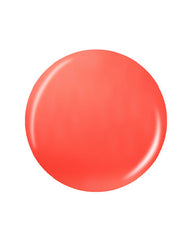 Salon Perfect Neon Pop! Nail Lacquer Swatch - Bold Neon Coral, Glossy Finish, Smooth & Even Application.