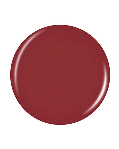 Salon Perfect Nail Lacquer Swatch - Rich Brick Red, Glossy Finish, Smooth & Even Application, Elegant & Timeless Look.