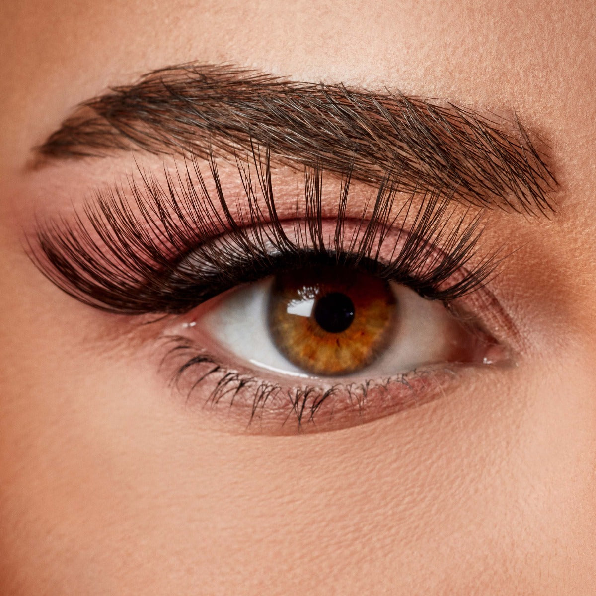 An eye shot of SP HW Single Pack Lashes - 702 