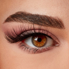 An eye shot with SP HW Single Pack Lashes - 703 