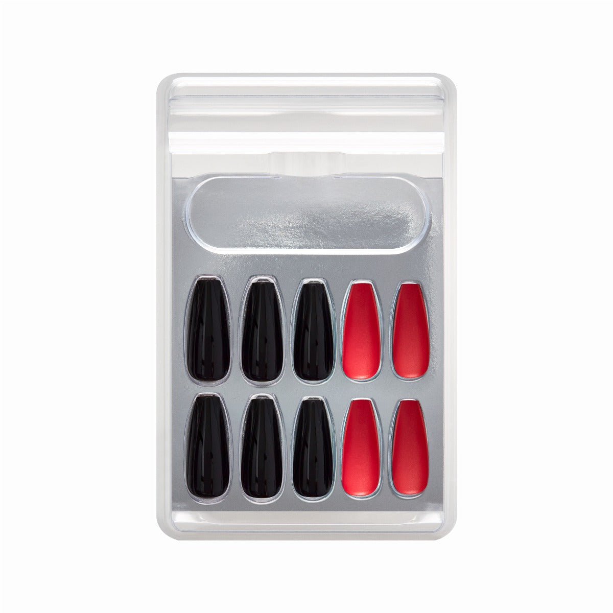 SALON PERFECT NAIL 231 BLACK LOUBOUTIN COFFIN out of packaging 