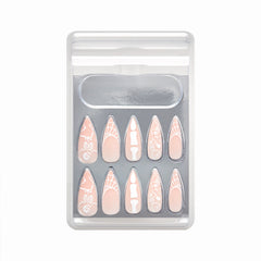 SALON PERFECT NAIL 234 MATTE WHITE BONES outside of packaging 