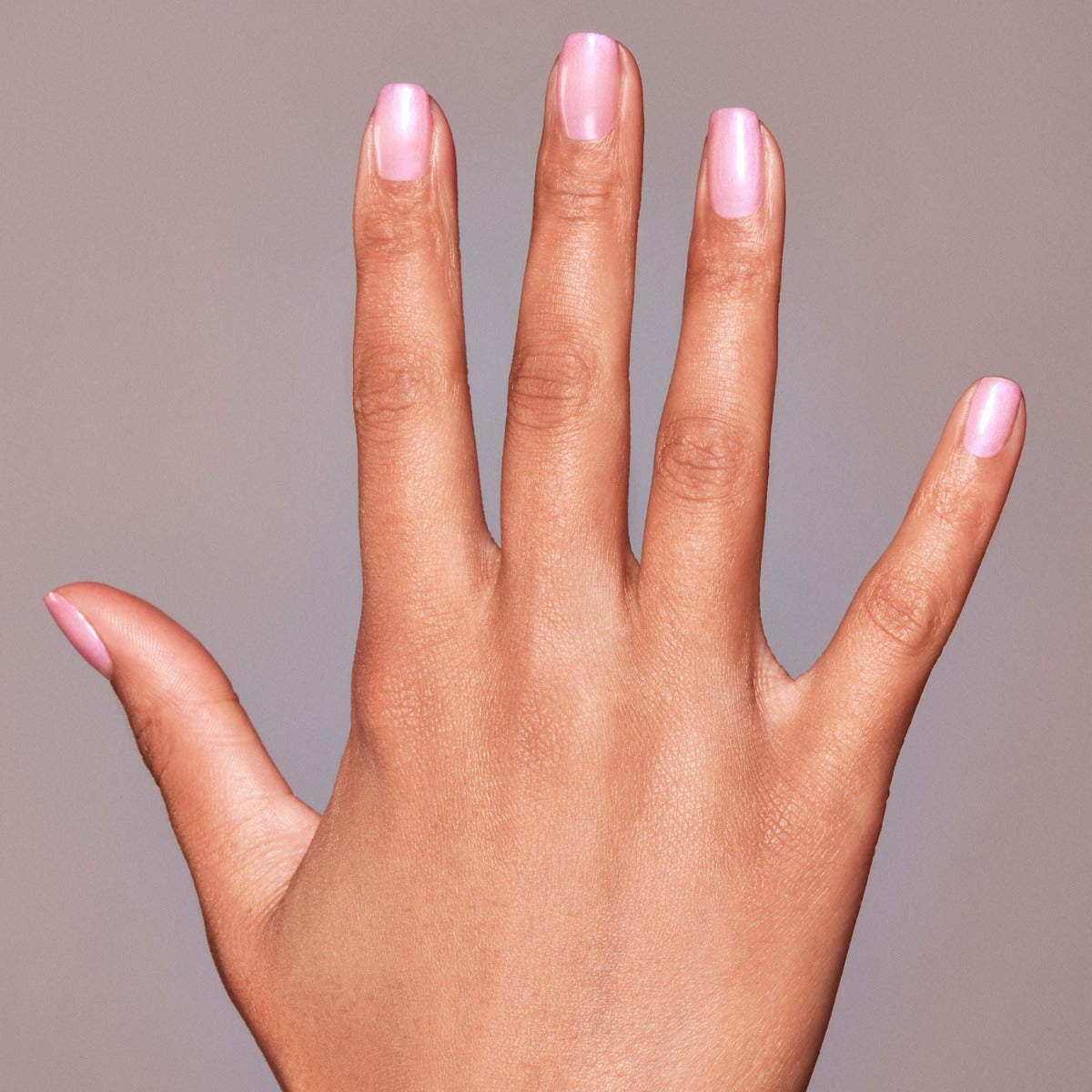 Hand model wearing Salon Perfect Nail Lacquer .5oz 381 Candy Skies 
