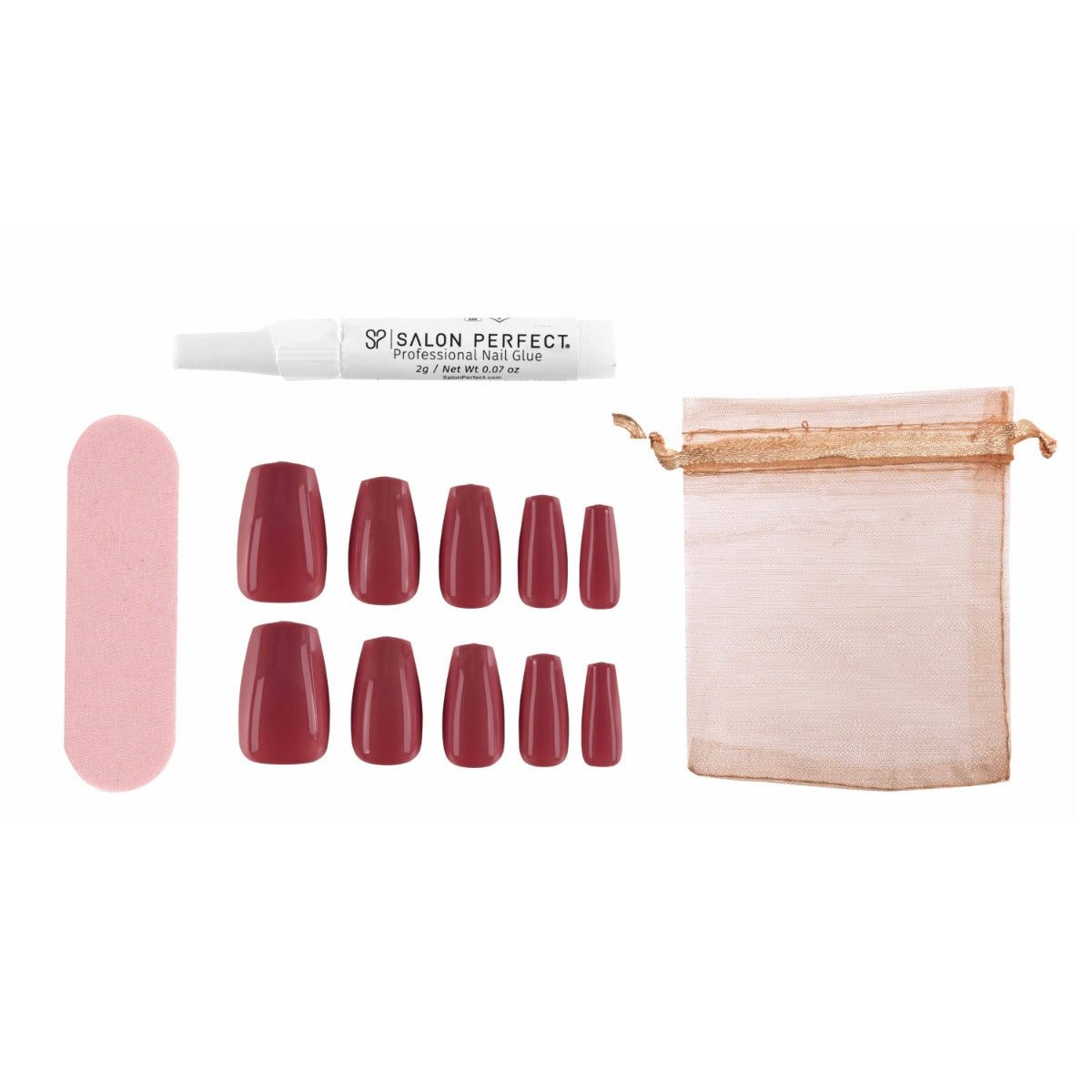 Whole set  of Salon Perfect Mani To Go Rose 