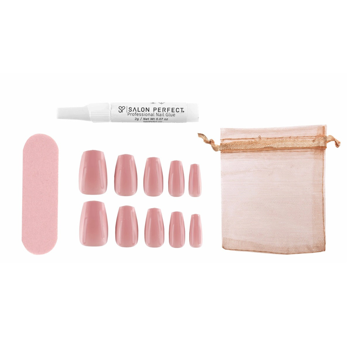 Whole set of Salon Perfect Mani To Go Light Pink