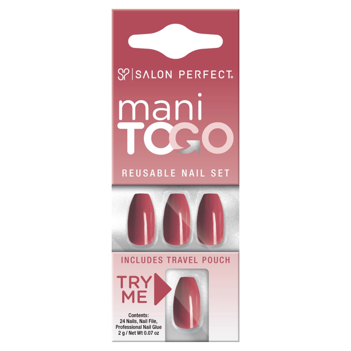 Salon Perfect Mani To Go Rose 