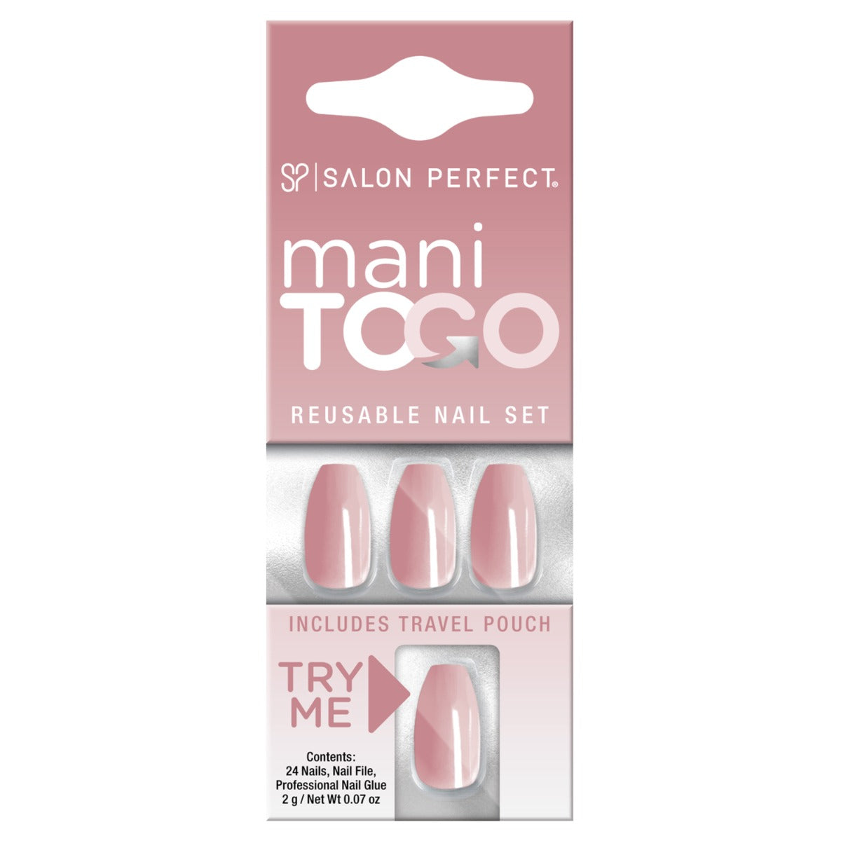 Salon Perfect Mani To Go Light Pink