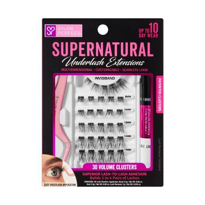 Front side of product for Supernatural Underlash Extension Kit 