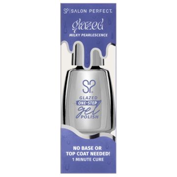 Salon Perfect .5oz 1-STEP GEL PEEK-A-BLUE displayed